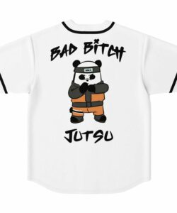 Bad bitch Jutsu Baseball Jersey