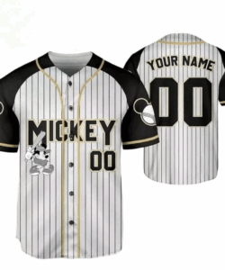 Custom Disney Mickey Baseball Jersey