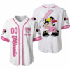 Custom Minnie Mouse Baseball Jersey