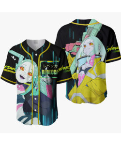 Cyberpunk Rebecca Baseball Jersey