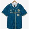 Disney Atlantis The Lost Empire Kida Baseball Jersey