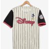 Disney Mickey Mouse Striped Baseball Jersey