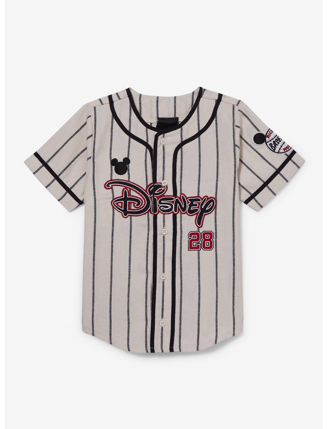 Disney Mickey Mouse Striped Toddler Baseball Jersey