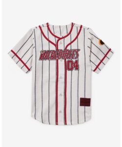 Disney Pixar The Incredibles Parr Toddler Vintage Baseball Jersey