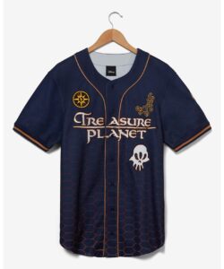 Disney Treasure Planet Jim Hawkins Baseball Jersey