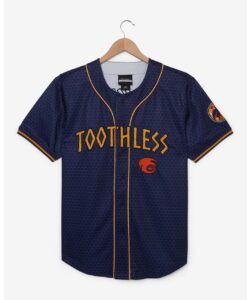 DreamWorks How to Train Your Dragon Toothless Baseball Jersey