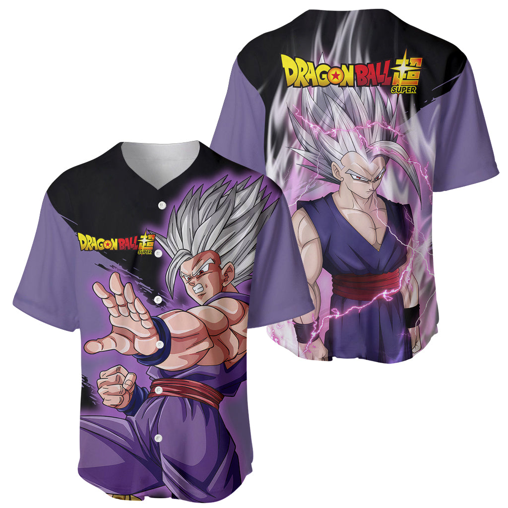 Gohan Beast Baseball Jersey Dragon Ball Z Baseball Jersey Anime Baseball Jersey2