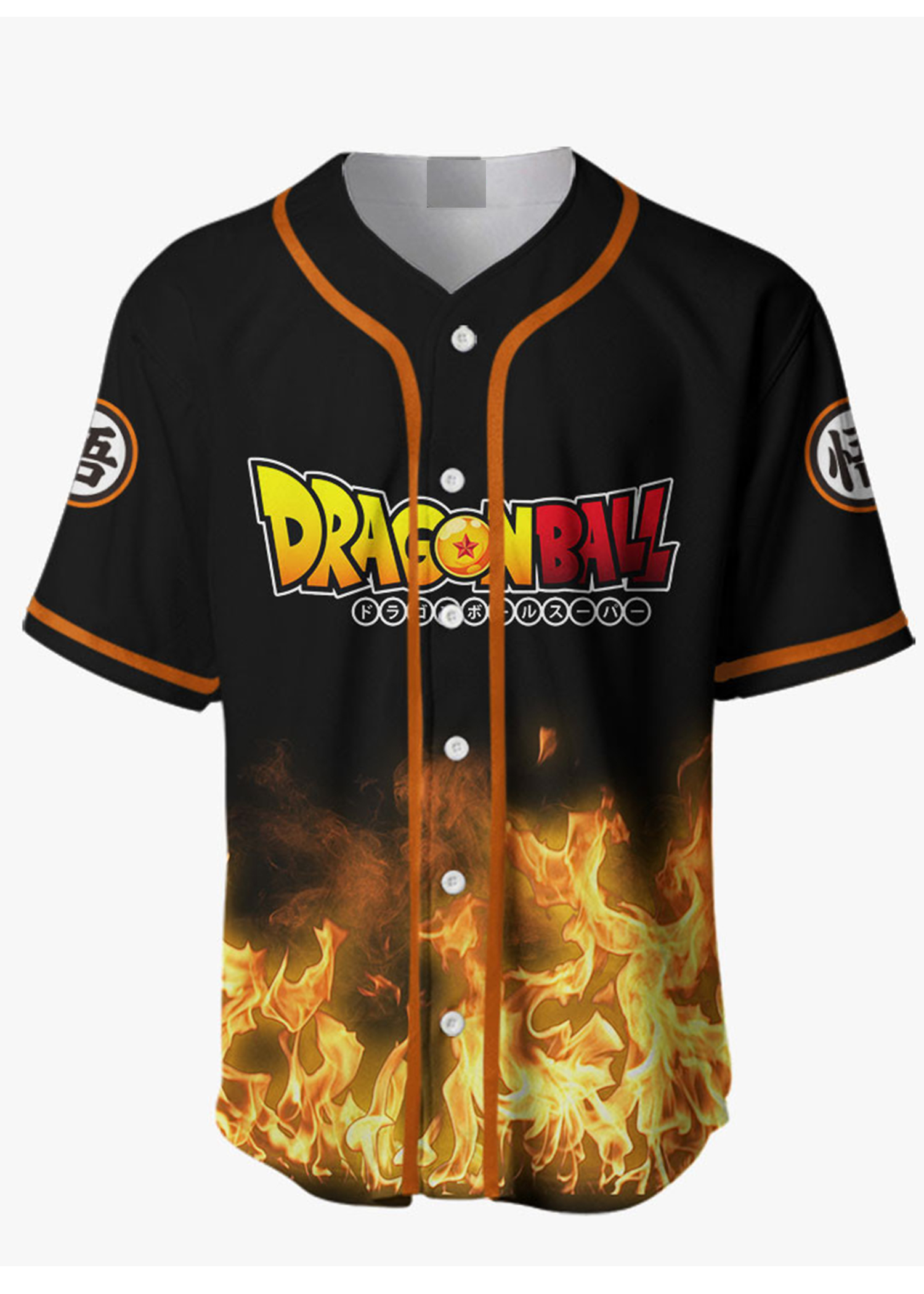 Goku Anime Dragon Ball Z Otaku Cosplay Shirt Anime Baseball Jersey4