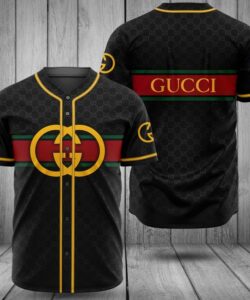 Gucci black baseball jersey #3