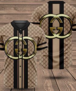 Gucci brown baseball jersey #4