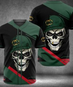 Gucci skull baseball jersey