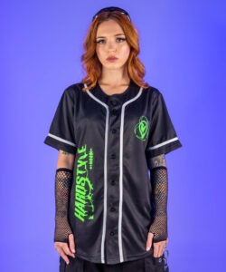 Hardstyle Baddie Green Baseball Jersey