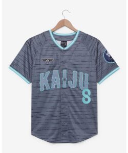 Kaiju No. 8 Striped Baseball Jersey