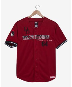 Marvel Daredevil Matt Murdock Baseball Jersey
