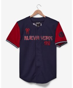 Marvel Spider-Man Across the Spider-Verse Miguel O'Hara Baseball Jersey