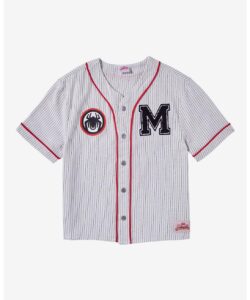 Marvel Spider-Man Miles Morales Toddler Pinstripe Baseball Jersey