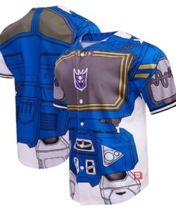 Men's Freeze Max Transformers Soundwave Armor Baseball Jersey