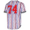 Men's Freeze Max White Peanuts Home of the Free Baseball Jersey2