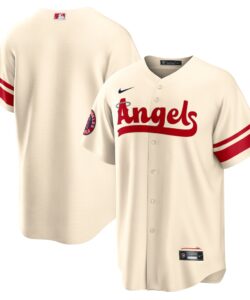 Los Angeles Angels Nike Cream City Connect Replica Team Jersey