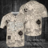 Minnesota Twins Harry Potter Marauder's Map Baseball Jersey White
