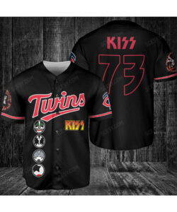 Minnesota Twins KISS Baseball Jersey Custom