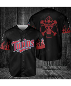 Minnesota Twins One Piece Baseball Jersey Black