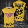 Minnesota Twins One Piece Baseball Jersey Yellow