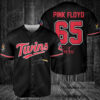 Minnesota Twins Pink Floyd Baseball Jersey Custom