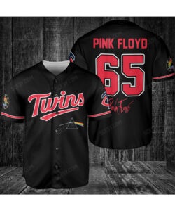 Minnesota Twins Pink Floyd Baseball Jersey Custom