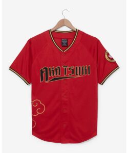 Naruto Shippuden Akatsuki Baseball Jersey