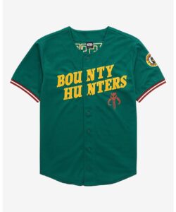 Our Universe Star Wars Bounty Hunters Boba Fett Baseball Jersey