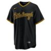 Paul Skenes Pittsburgh Pirates Nike Alternate 2 Replica Jersey - Black1