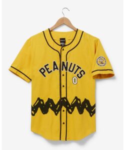 Peanuts Charlie Brown Baseball Jersey