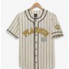 Peanuts Snoopy and Woodstock Striped Baseball Jersey