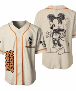 Personalize Mickey Baseball Jersey