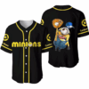 Personalized Minions 3D Baseball Jersey