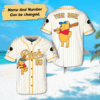 Personalized Winnie the Pooh Baseball Jersey