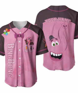 Personazlied Bing Bong Inside Out Baseball Jersey