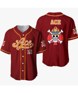 Portgas D. Ace One Piece Baseball Jersey #2