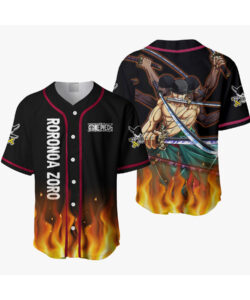 Roronoa Zoro Ashura One Piece Baseball Jersey