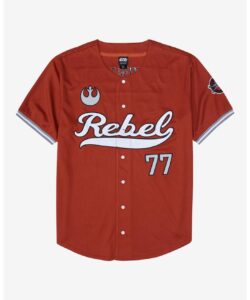 Star Wars Luke Skywalker Rebel Baseball Jersey