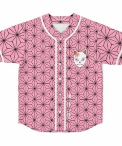 Techno Slayer Pink Baseball Jersey