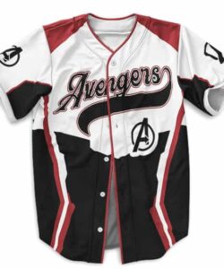 Avengers Endgame Quantum Suit Baseball Jersey