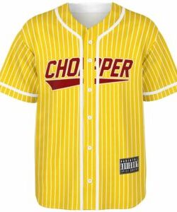 Cotton Candy Lover Tony Tony Chopper Yellow Baseball Jersey