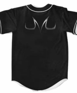 DBZ Demon Mark Majin Black Baseball Jersey
