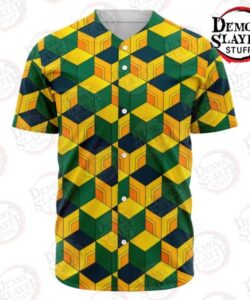 Demon Slayer Giyu Tomioka Baseball Jersey