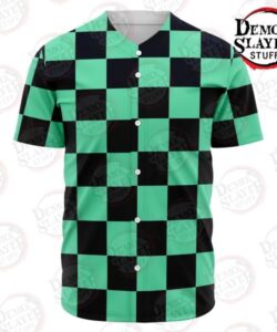 Demon Slayer Tanjiro Kamado Classic Baseball Jersey