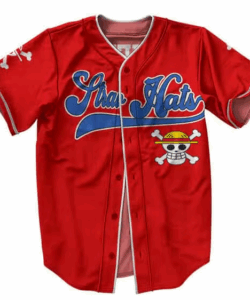 Dope Straw Hat Pirates Luffy Baseball Jersey