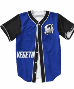 Dragon Ball Z Saiyan Vegeta Baseball Jersey