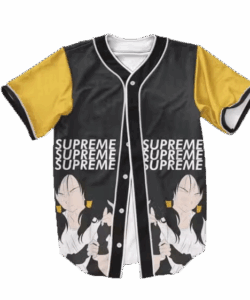 Dragon Ball Z Supreme Badass Videl Baseball Jersey